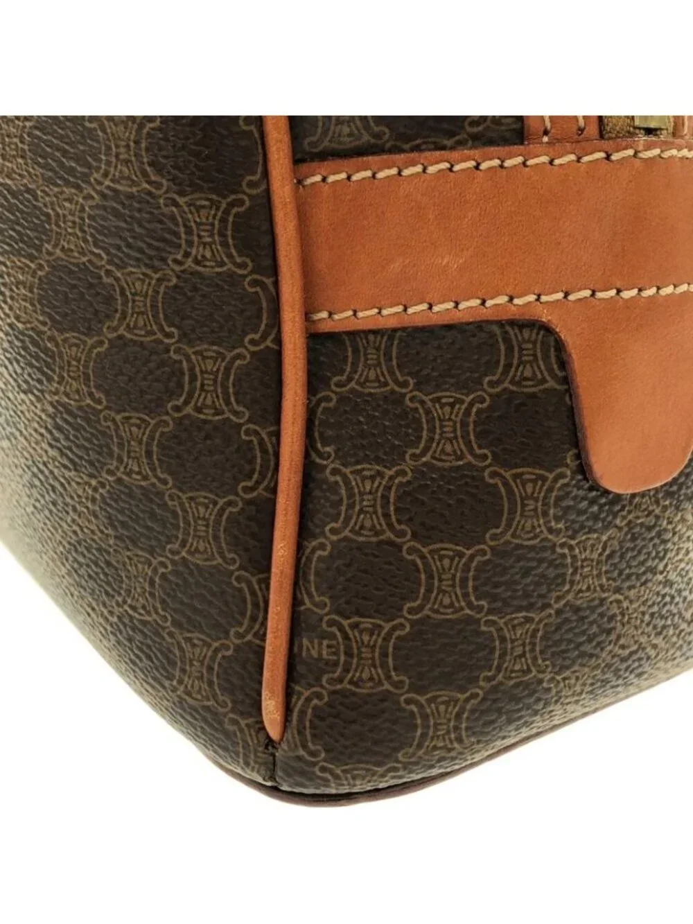 Celine Vintage Bag Handbag Brown - Picture 6 of 9